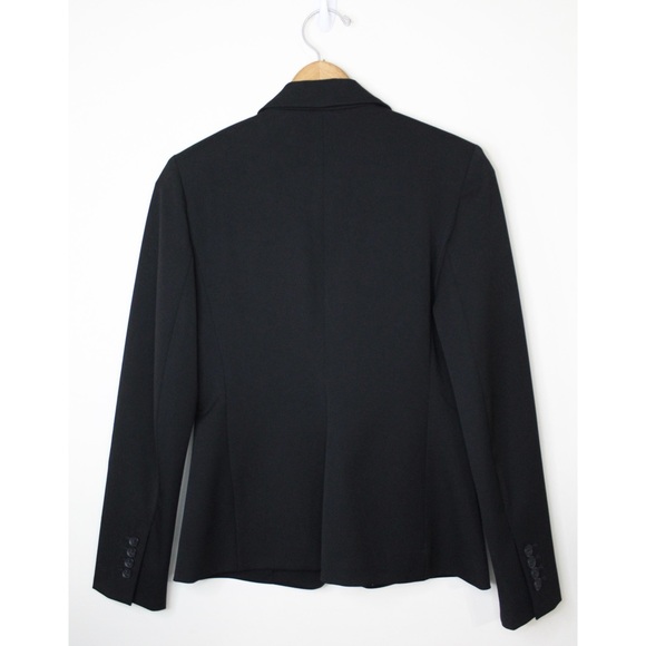 Express Supersoft Twill Notch Collar One Button Blazer - Picture 8 of 12